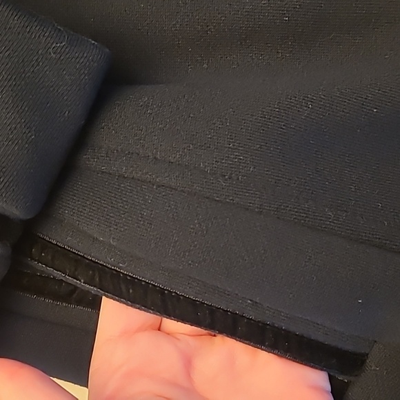 EUC Knitted Dove Anthropologie Black Cotton Blend Button Front Jacket - Picture 6 of 16